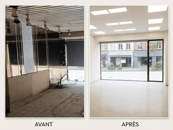 Opportunité investisseur ou commerçant — Immeuble mixte en plein centre-ville de Saint-Jean-d'Angély