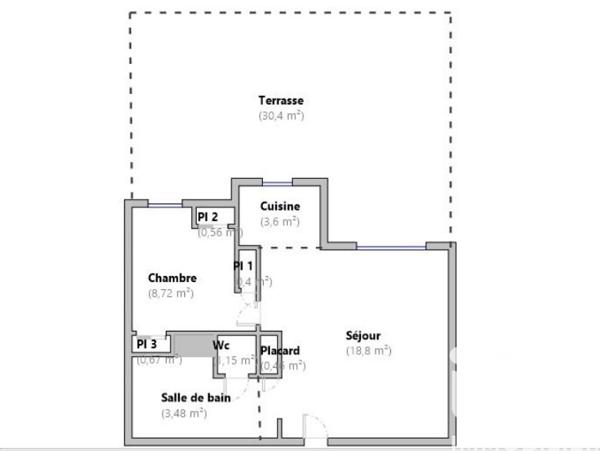 Appartement à vendre 2 pièces 38 m² Toulouse
