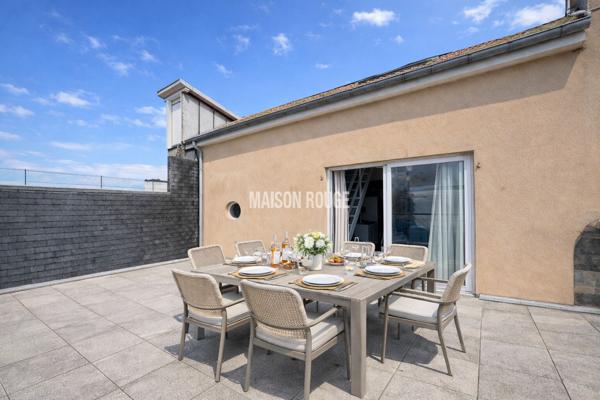 Appartement à vendre à Saint-Malo avec terrasse proche de la plage du Sillon