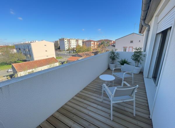 Appartement 1 pièce 23 m² - Balcon - Parking - Cave Toulouse