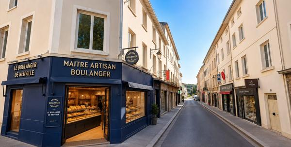 Tres bon commerce de boulangerie-patisserie-traiteur