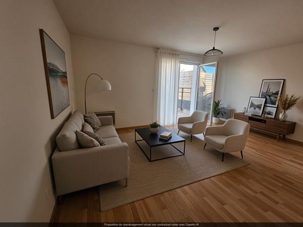 COUP DE COEUR -2 PIÈCES AVEC GRANDE TERRASSE EXPOSÉE SUD + GARAGE,  
Nantes 44300