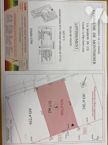 Terrain à bâtir MONTDIDIER