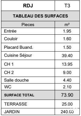 Appartement à vendre 