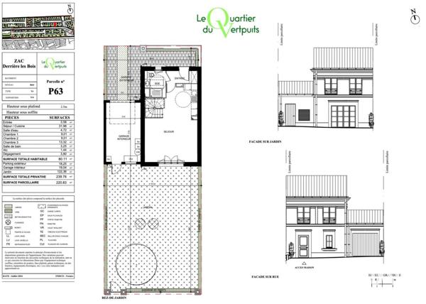 Maison à vendre 4 pièces 80 m² Puiseux-en-France