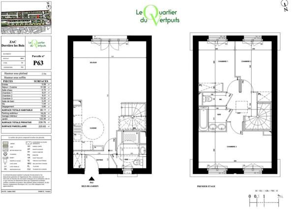 Maison à vendre 4 pièces 80 m² Puiseux-en-France