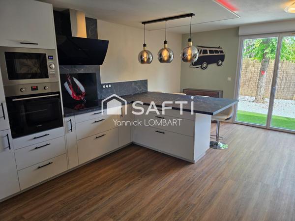 Villa T3, 66 m² avec jardin