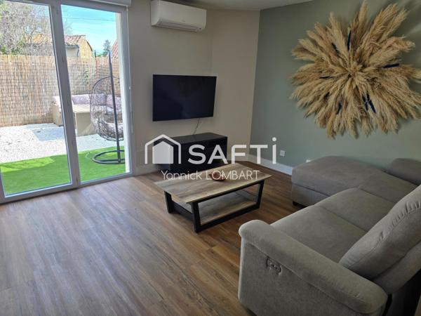 Villa T3, 66 m² avec jardin