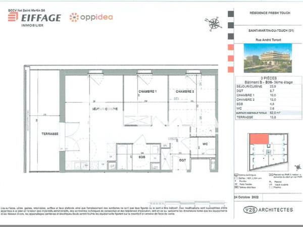 Location Appartement 3 pièces 62 m² - Toulouse 31300