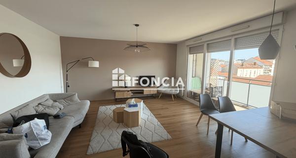 Location Appartement meublé 3 pièces 66.07 m² - Villeurbanne 69100