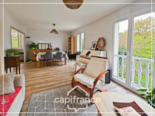 Maison rénovée 4 pièces sur sous-sol intégral, jardin environ 800m², tout à l'égout