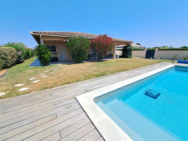 A LOUER - PLAISANCE DU TOUCH - Maison T8 de plain pied avec double garage et studio avec entrée indépendante - 5655