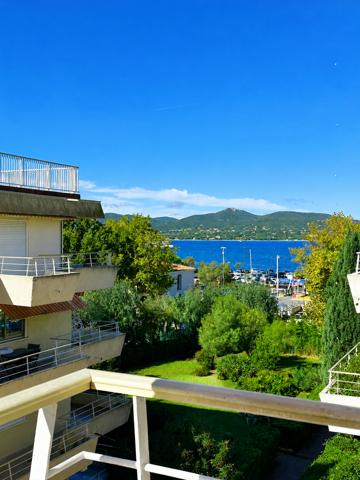 Saint-Tropez: studio vue mer, terrasse et rendement locatif exceptionnel