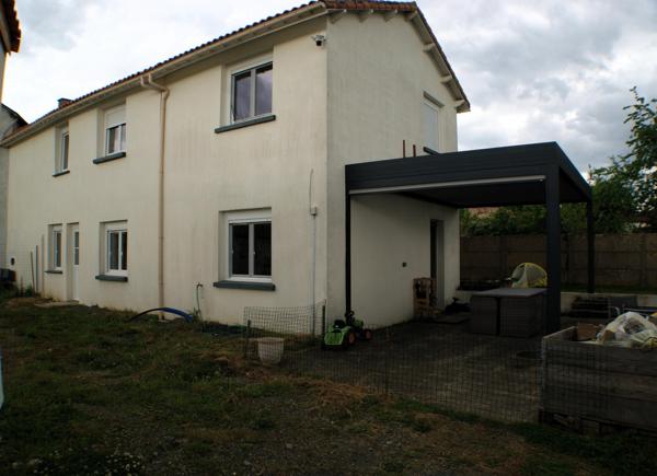 Maison 5 chambres, garage et terrain.