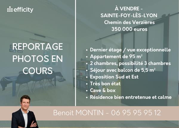 Appartement 4 pièces - 95 m² Exclusivité efficity