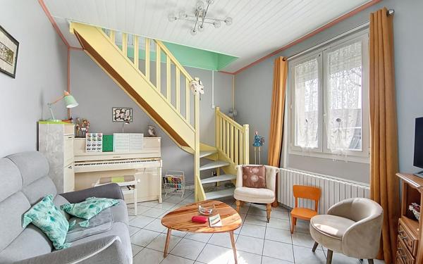 Maison à vendre    3 pièces • 75 m2 Le Petit-Quevilly