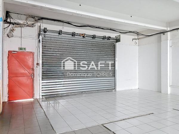 FORT-DE-FRANCE : LOCAL COMMERCIAL 125 m² – EMPLACEMENT STRATÉGIQUE – FORT POTENTIEL