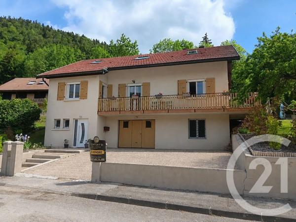 Maison à vendre  14 pièces - 280 m 2   LA CLUSE ET MIJOUX  - 25