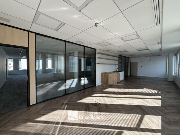Bureaux à louer en étages élevés Lyon 6ème proche Part Dieu lumineux