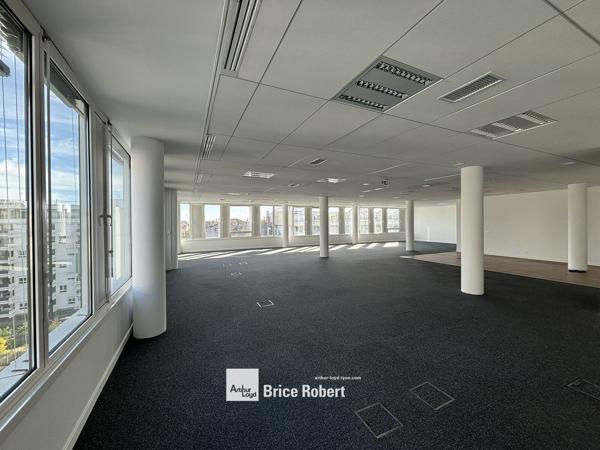 Bureaux à louer en étages élevés Lyon 6ème proche Part Dieu lumineux