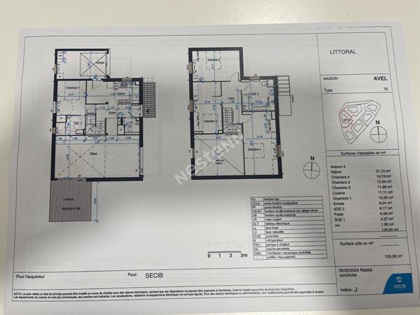 Maison a vendre a Larmor Baden, 4 chambres dont une au rez-de-chaussee