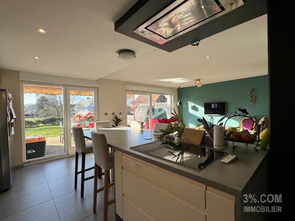 3%.COM Maison contemporaine avec 4 chambres sur terrain de 18 ares Mommenheim (67670)