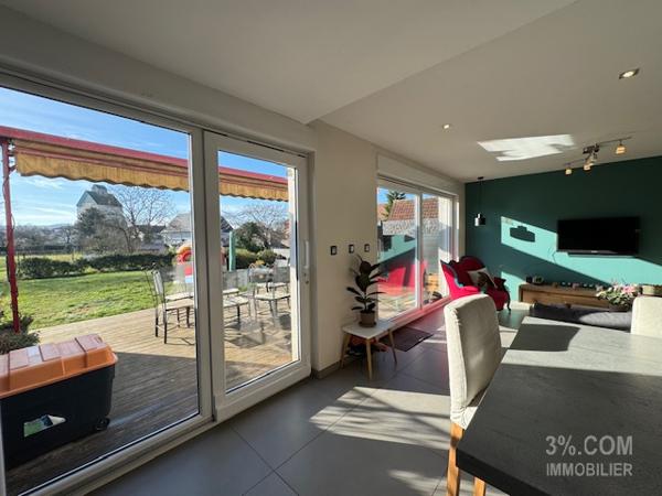 3%.COM Maison contemporaine avec 4 chambres sur terrain de 18 ares Mommenheim (67670)