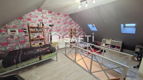 Maison 120 m² située à Carvin, 3 chambres, Jardin