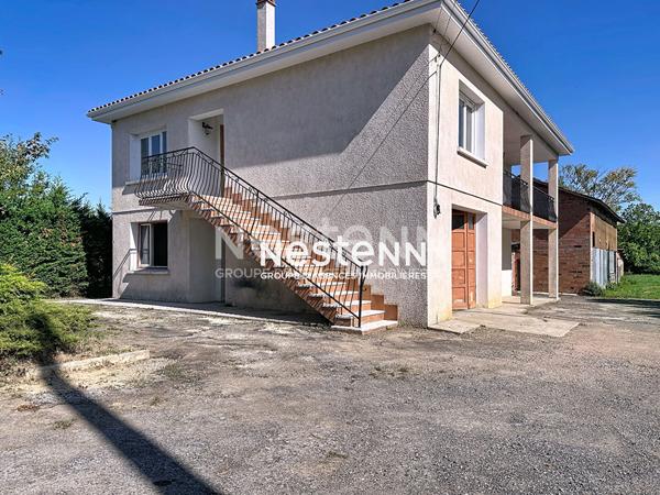 Maison 150 m² 8 pces avec dépendances et terrain de 6278 m²