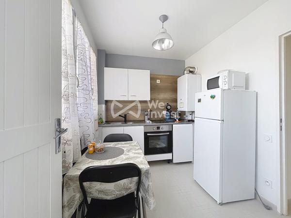 Appartement de type 2 rénové.