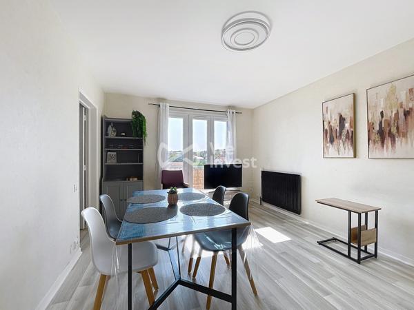 Appartement de type 2 rénové.