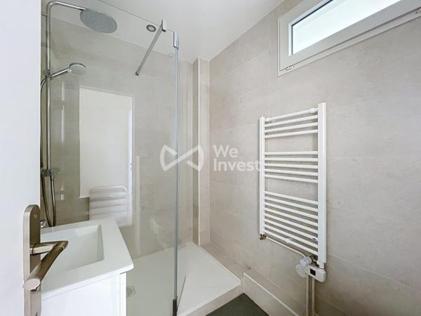 Appartement de type 2 rénové.