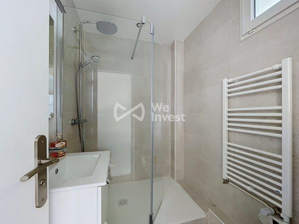 Appartement de type 2 rénové.