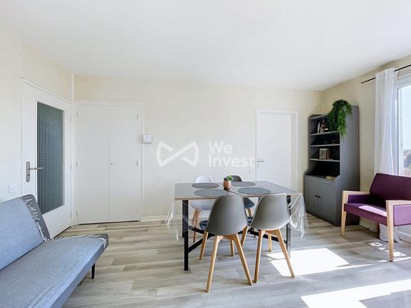 Appartement de type 2 rénové.