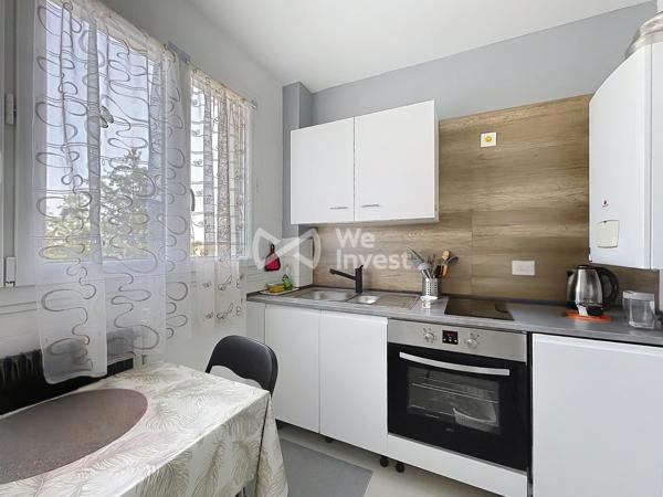Appartement de type 2 rénové.