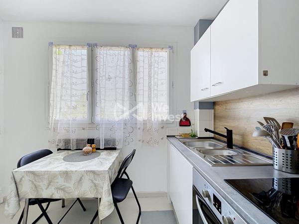 Appartement de type 2 rénové.