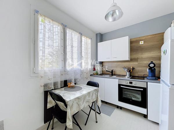 Appartement de type 2 rénové.