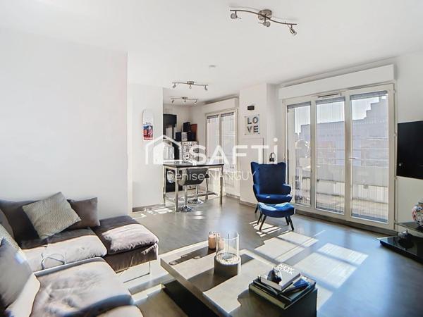 COLOMBES - APPARTEMENT 2 PIECE 44M² ET PARKING