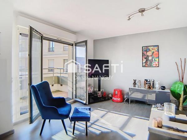 COLOMBES - APPARTEMENT 2 PIECE 44M² ET PARKING