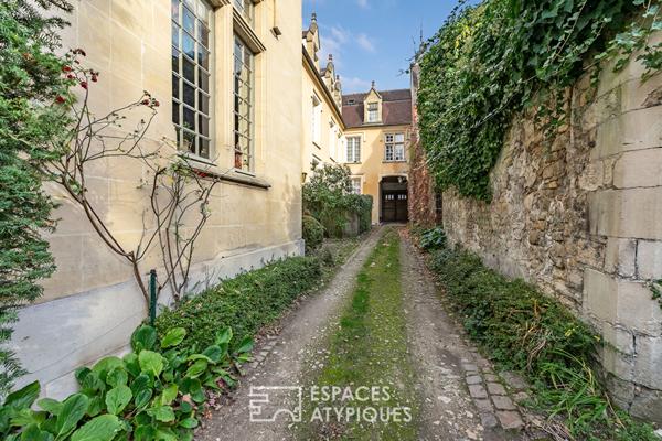 Appartement de style contemporain avec vue en coeur historique de Senlis