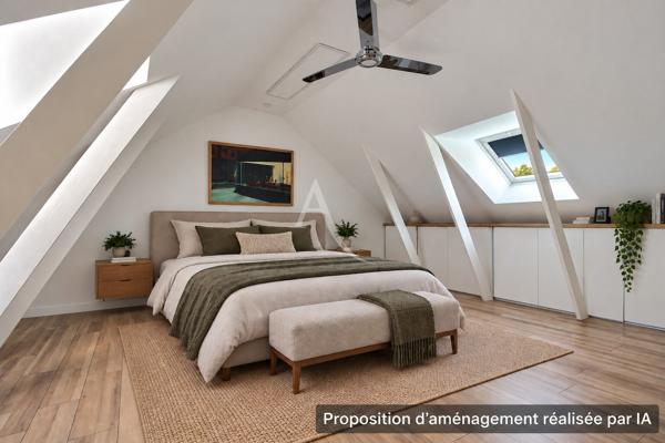 Maison Elancourt 5 pièces de 107 m² 3 chambres, 1 bureau sur une parcelle de 139 m²