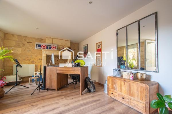 Maison 107m2 avec prestations anciennes 2 chambres 1 bureau