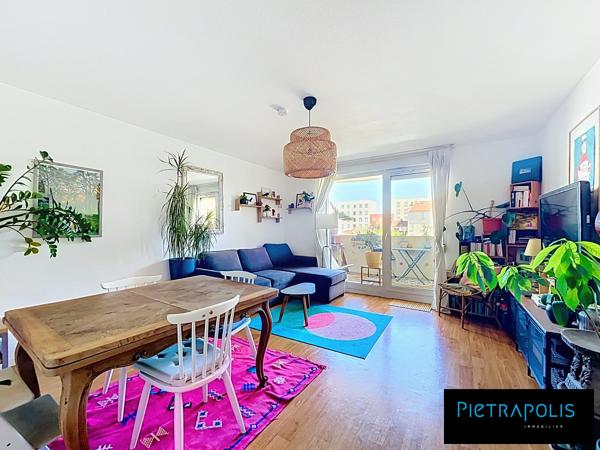 T3 de 71m² avec balcon situé au 23 Rue de l'effort Lyon 7
