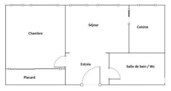 Appartement à vendre 2 pièces 47 m² Paris 15