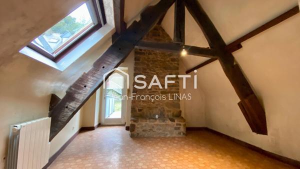 Immeuble avec 3 T2 et un jardin clos au cœur de St Goustan et à 350m du centre-ville