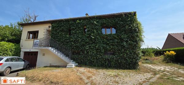 Pavillon sur sous-sol complet de 95m2 proche MARLE