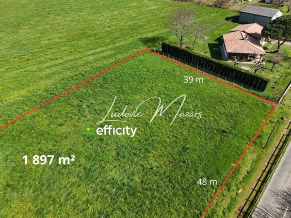 Terrain - 1897 m²