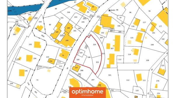SAINT-MAURICE-SUR-MOSELLE (88)– TERRAIN PROFESSIONNEL DE 2 006 m² EN EMPLACEMENT PRIVILÉGIÉ