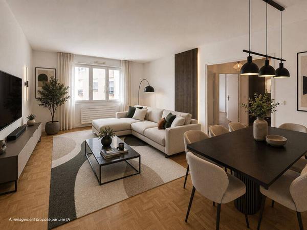 Appartement à vendre - Suresnes 2 pièces de 55.36 m²