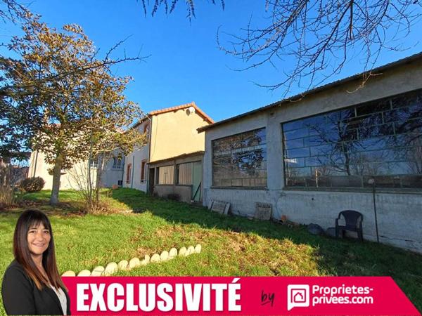 LE COTEAU, ténement avec 2 maisons + dépôt + 2 garages